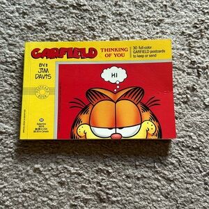 Garfield Thinking of You postcard book